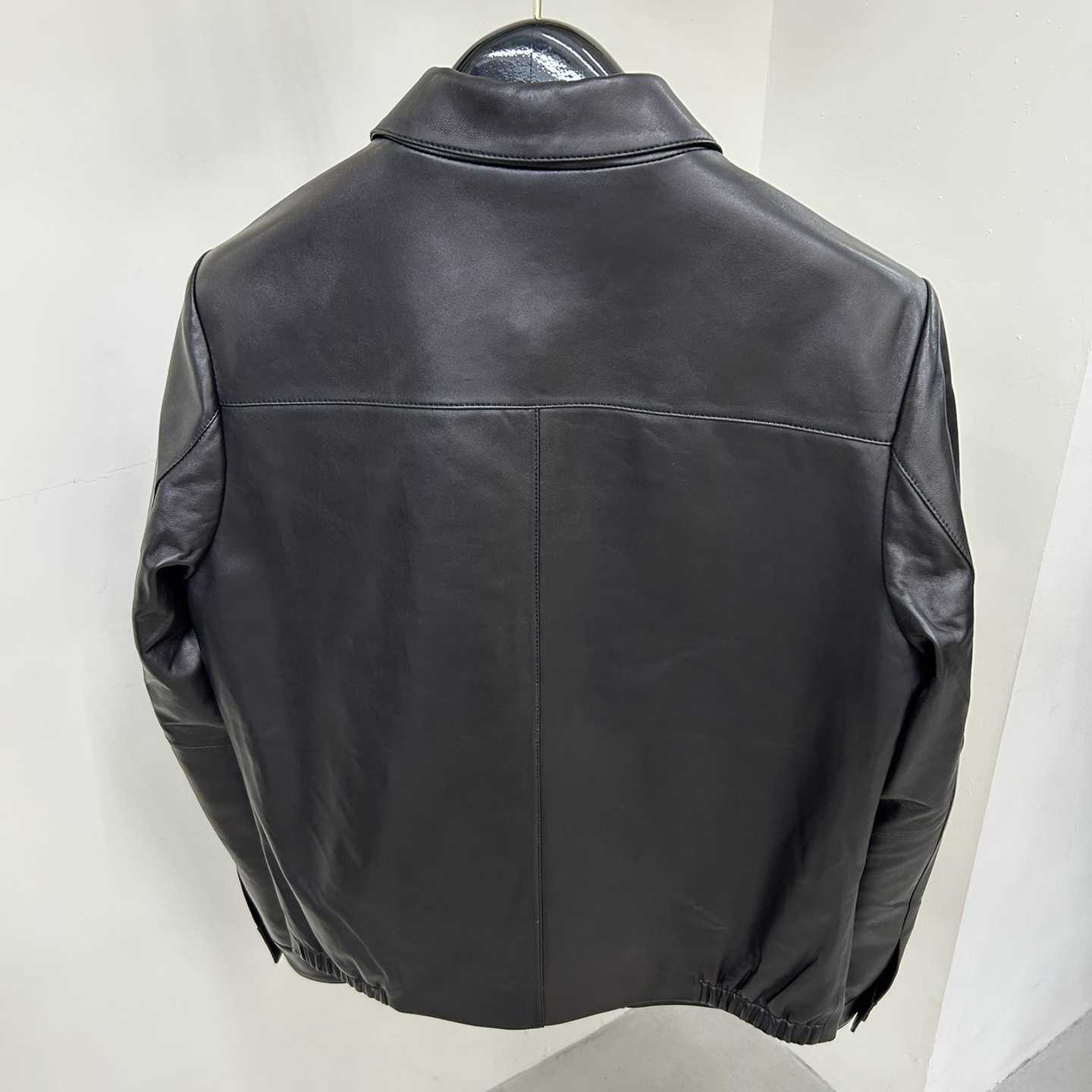 Prada Nappa Leather Blouson Jacket - DopestKickz