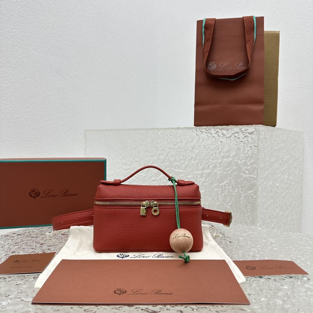 Loro Piana Extra pocket L16 Belt Bag  (16×6×10cm) - DopestKickz