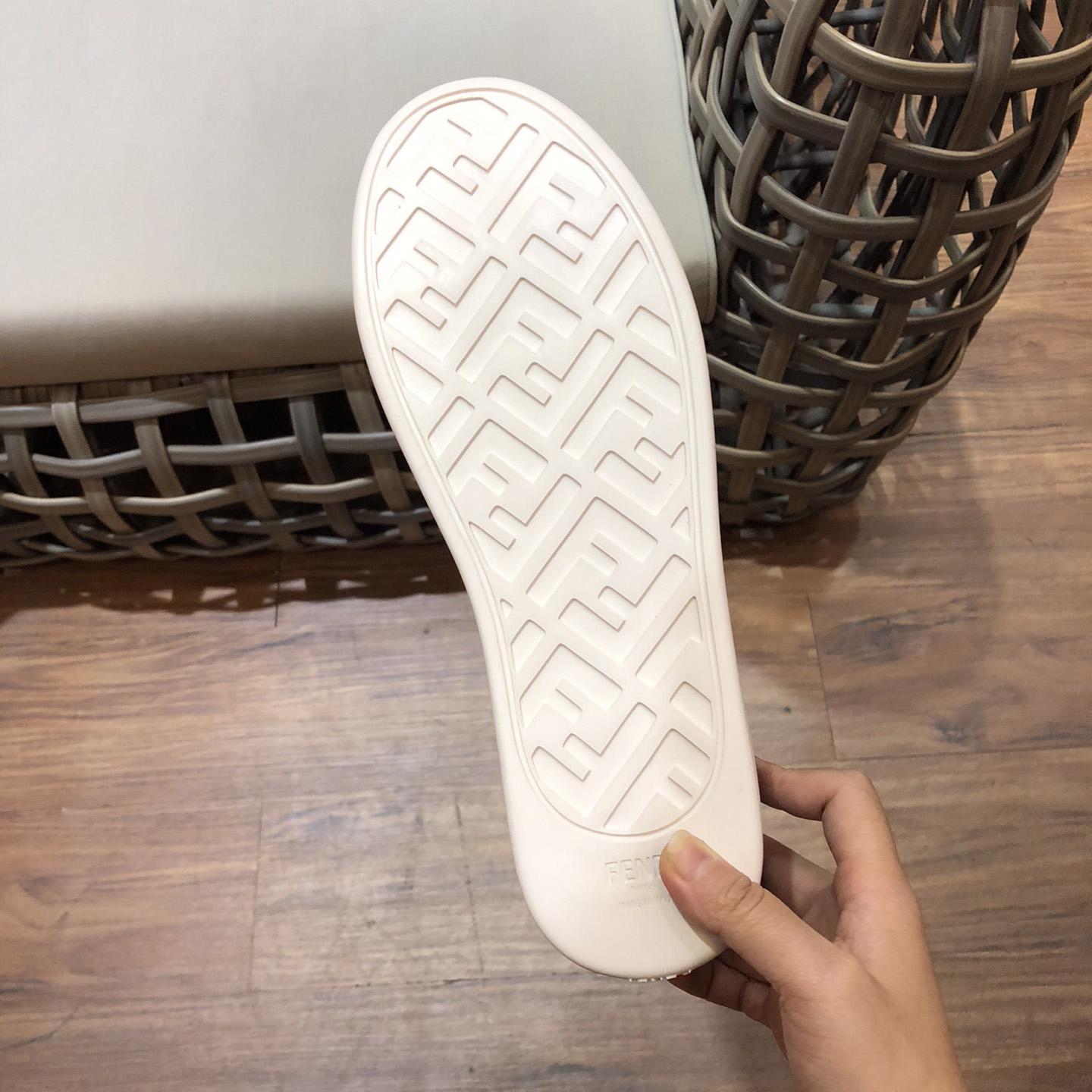 Fendi Rise Canvas Sneaker - DopestKickz