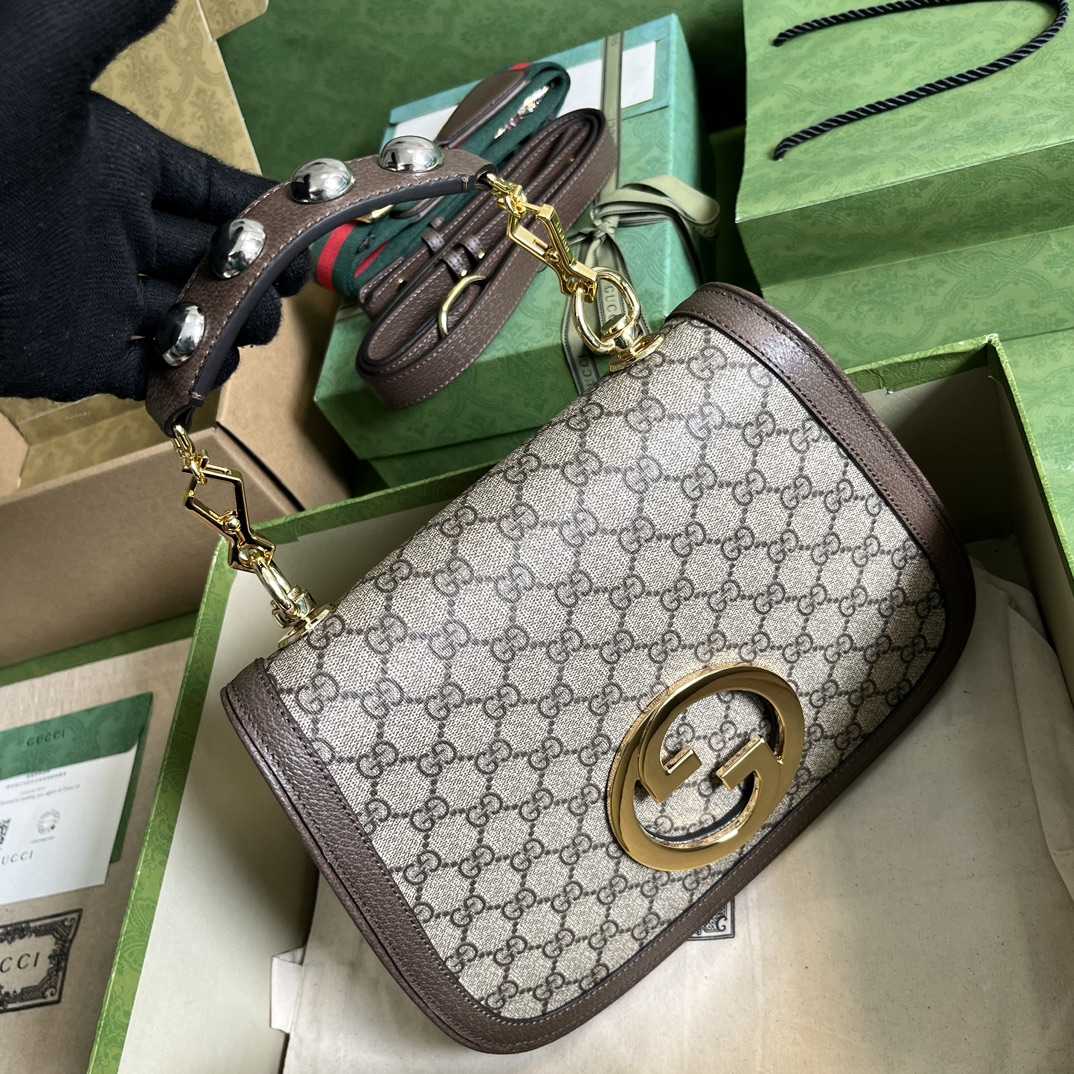 Gucci Blondie Medium Top Handle Bag  (29-22-7cm) - DopestKickz