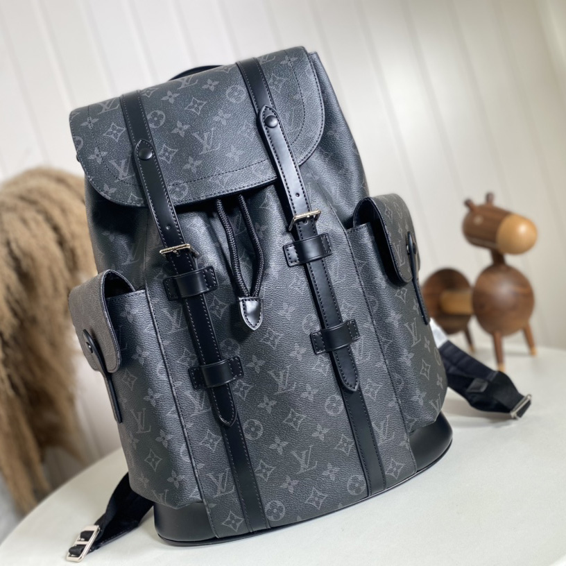 Louis Vuitton Monogram Montsouris Backpack(38 x 44 x 21cm)   M41379 - DopestKickz