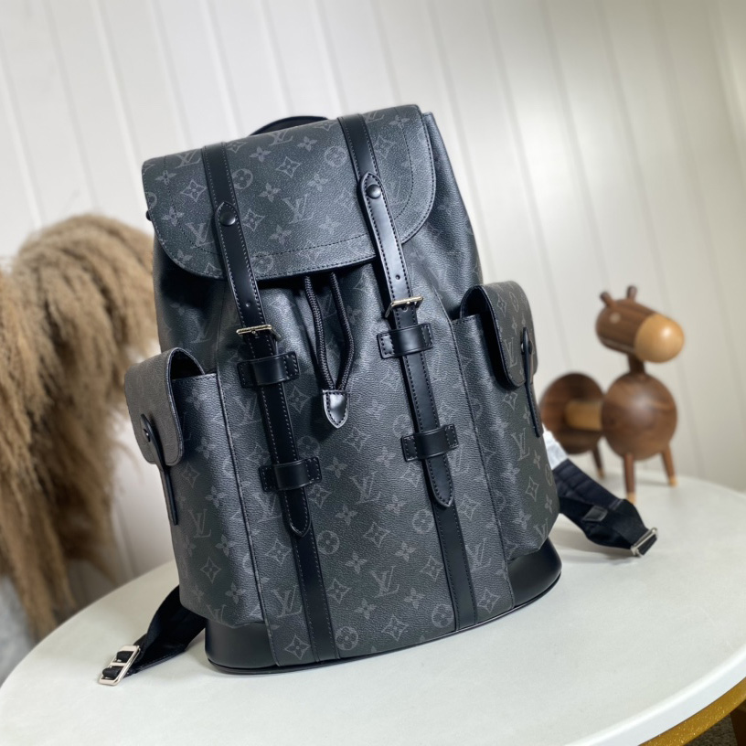 Louis Vuitton Monogram Montsouris Backpack(38 x 44 x 21cm)   M41379 - DopestKickz