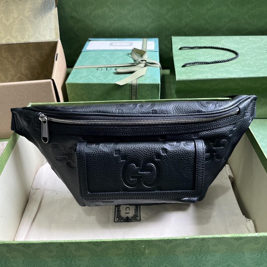 Gucci Jumbo GG Belt Bag(28x 18x 8cm) - DopestKickz