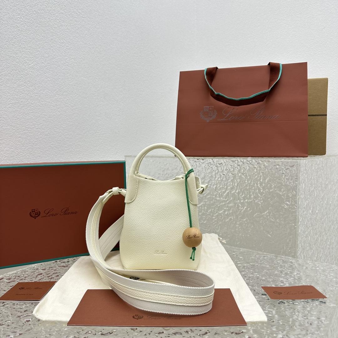 Loro Piana Micro Bale Bag  (14cm*14cm*18cm) - DopestKickz