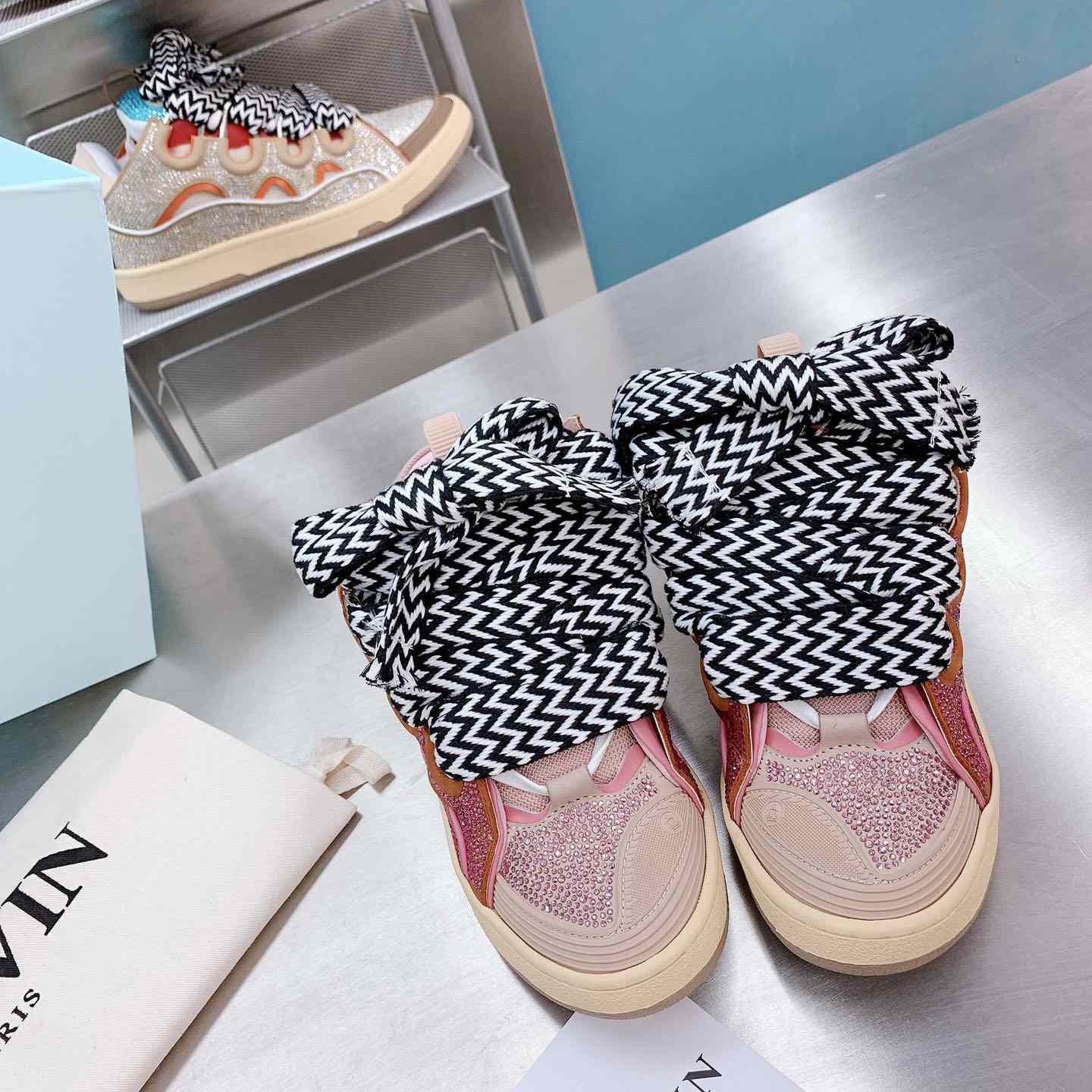 Lanvin Curb Low-top Sneakers - DopestKickz