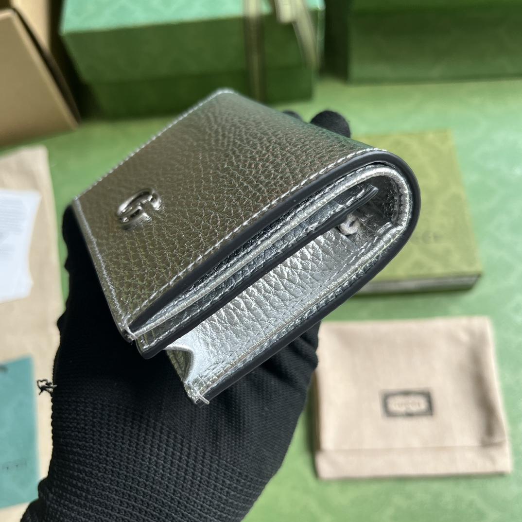 Gucci GG Marmont Card Case Wallet  - DopestKickz