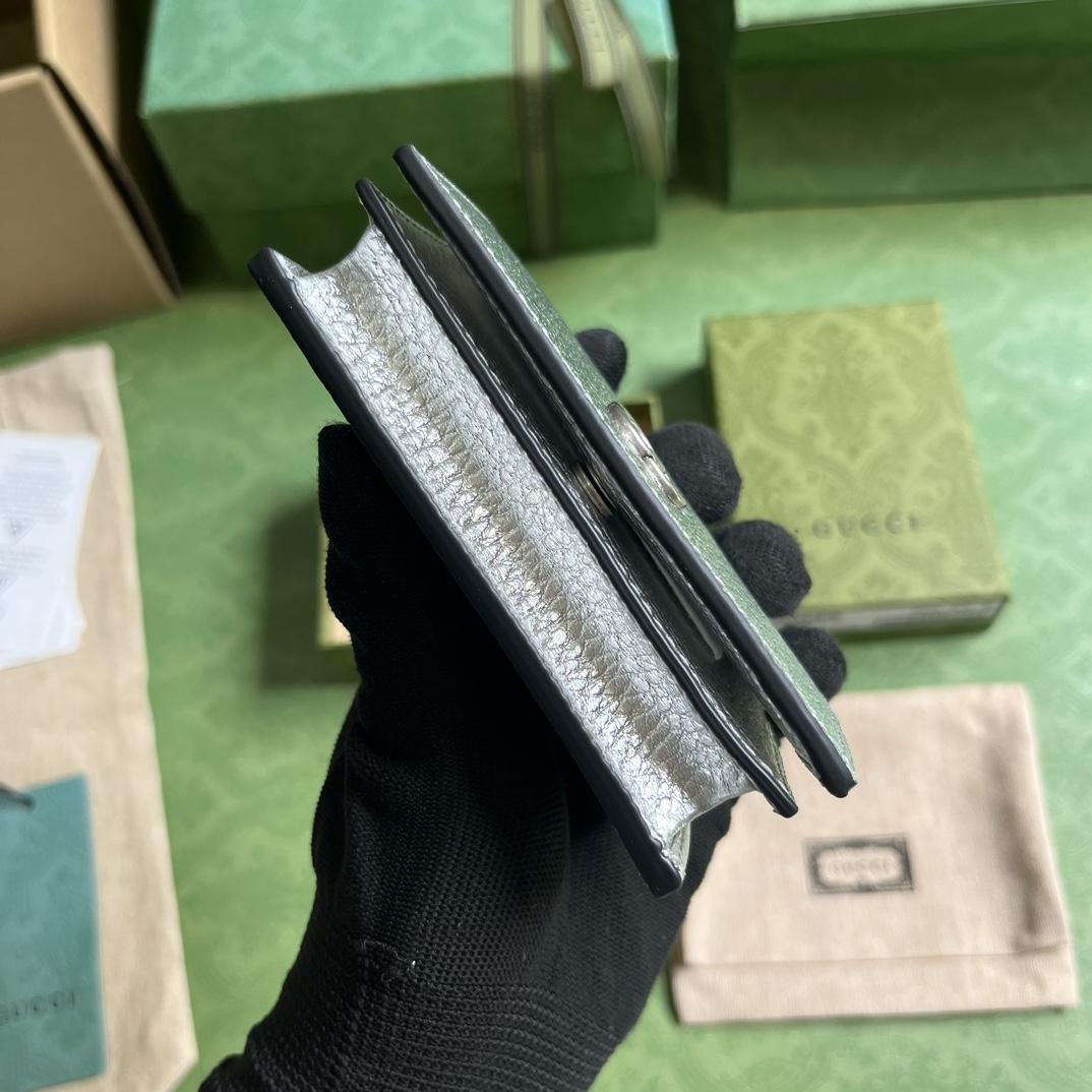 Gucci GG Marmont Card Case Wallet  - DopestKickz