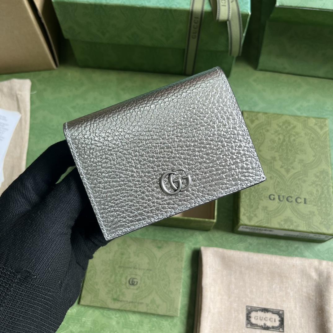 Gucci GG Marmont Card Case Wallet  - DopestKickz