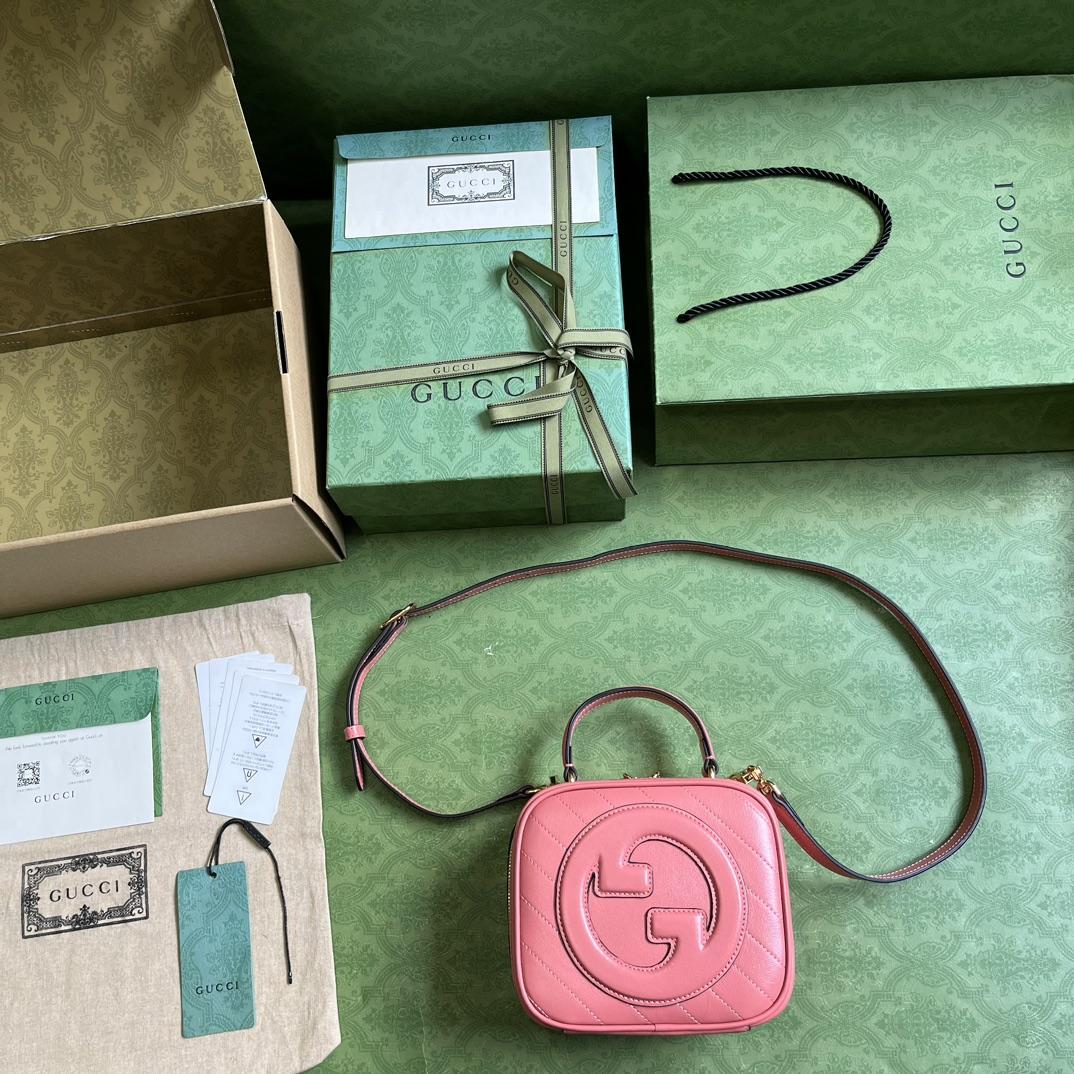 Gucci Blondie Top Handle Bag (17-15-9cm) - DopestKickz