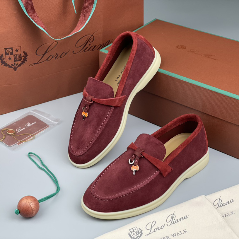 Loro Piana Women's Summer Walk Loafers - DopestKickz