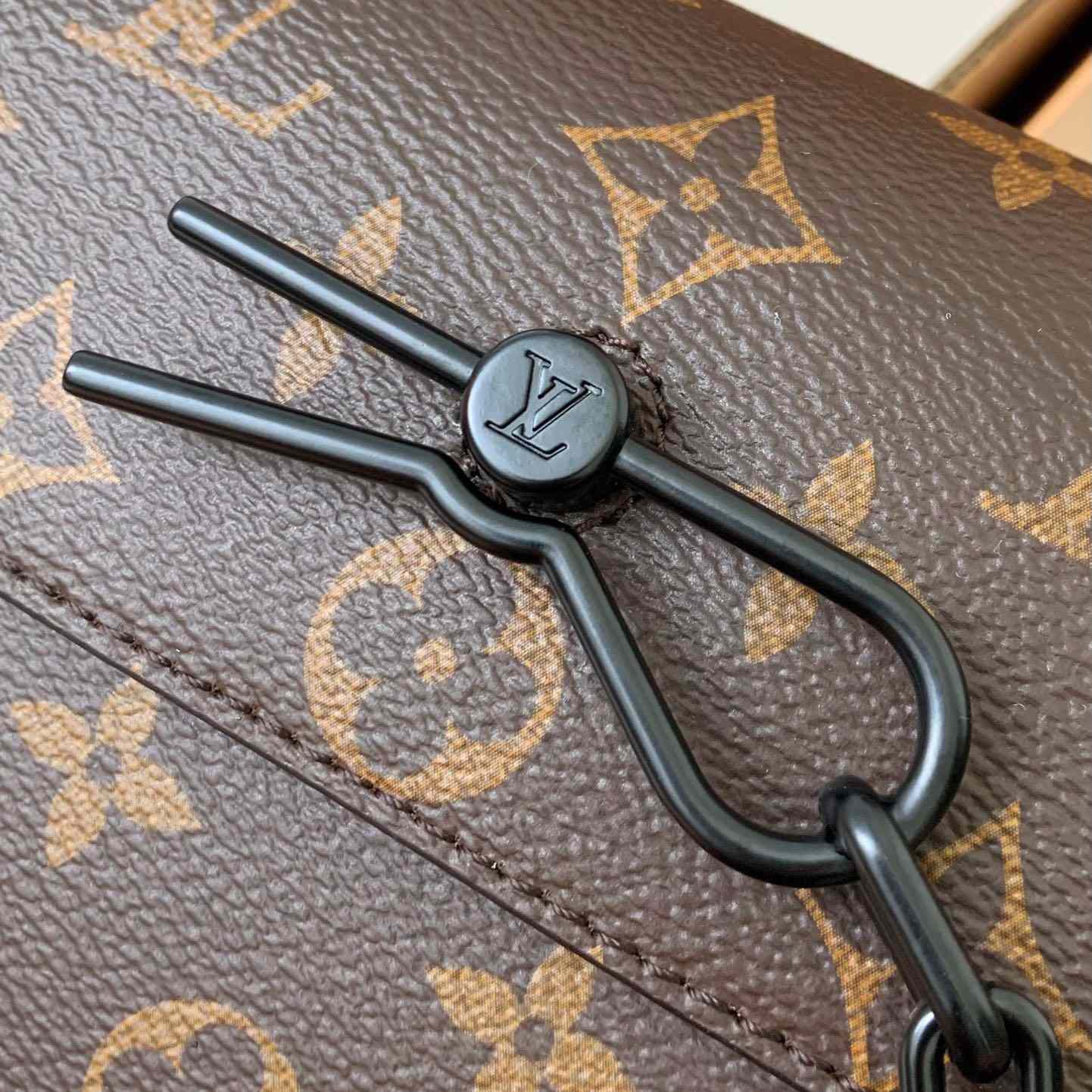 Louis Vuitton Steamer Wearable Wallet Monogram Macassar(18*11*6.5cm)  M82534 - DopestKickz