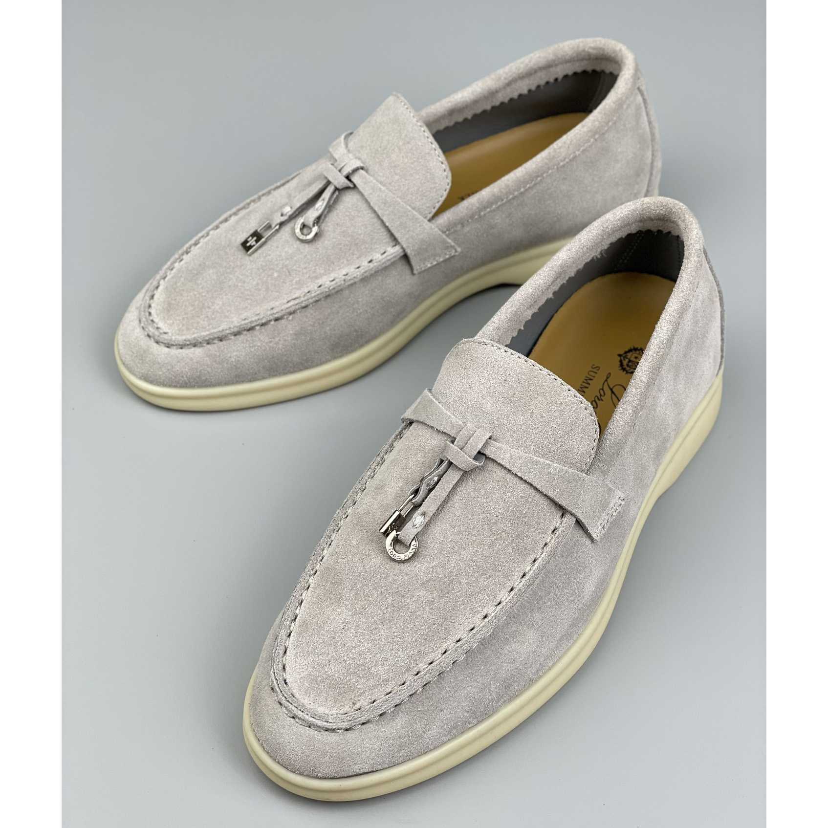 Loro Piana Women's Summer Walk Loafers - DopestKickz