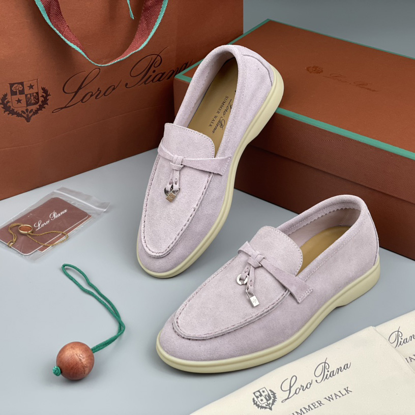 Loro Piana Women's Summer Walk Loafers - DopestKickz