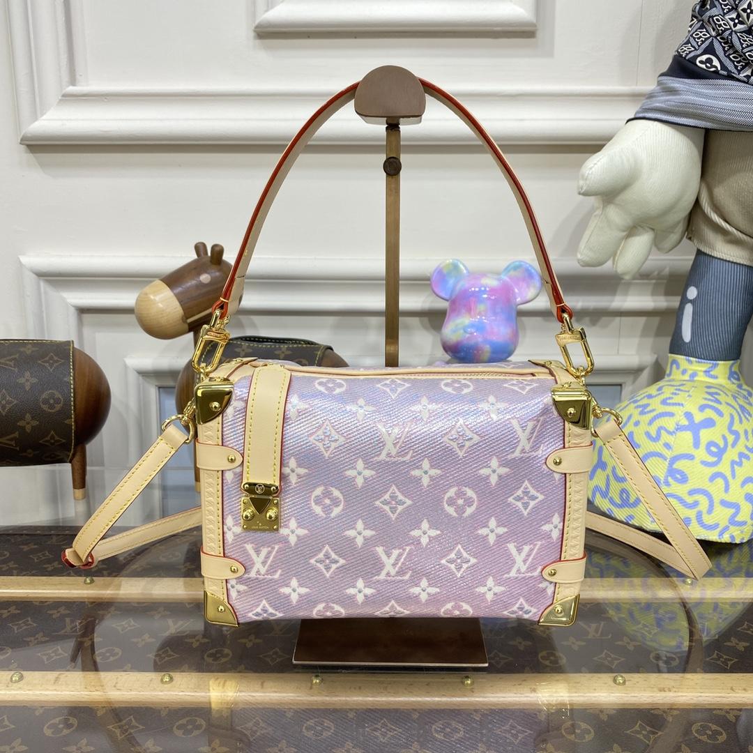 Louis Vuitton Side Trunk Autres Toiles Monogram (21-14-6cm)   M22842 - DopestKickz