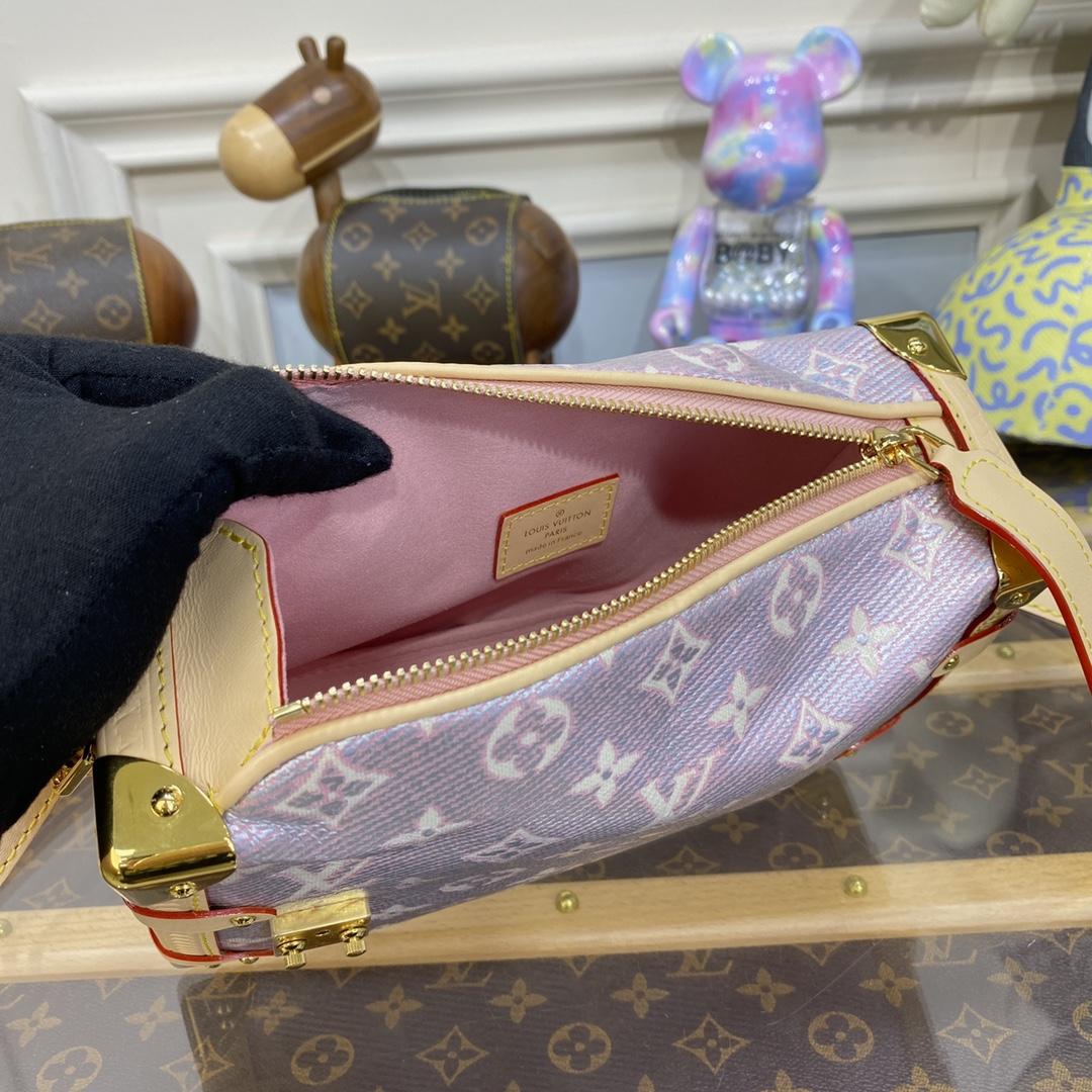 Louis Vuitton Side Trunk Autres Toiles Monogram (21-14-6cm)   M22842 - DopestKickz