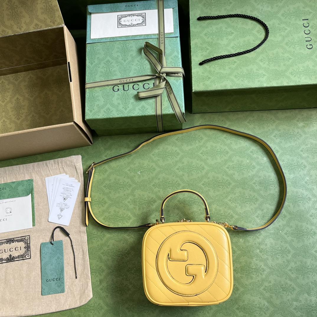 Gucci Blondie Top Handle Bag (17-15-9cm) - DopestKickz