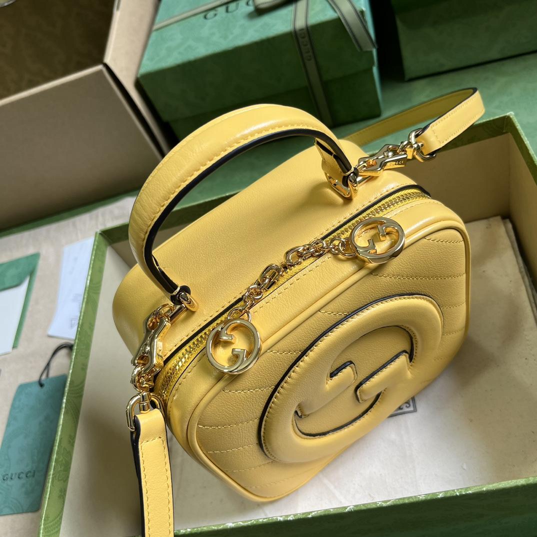 Gucci Blondie Top Handle Bag (17-15-9cm) - DopestKickz