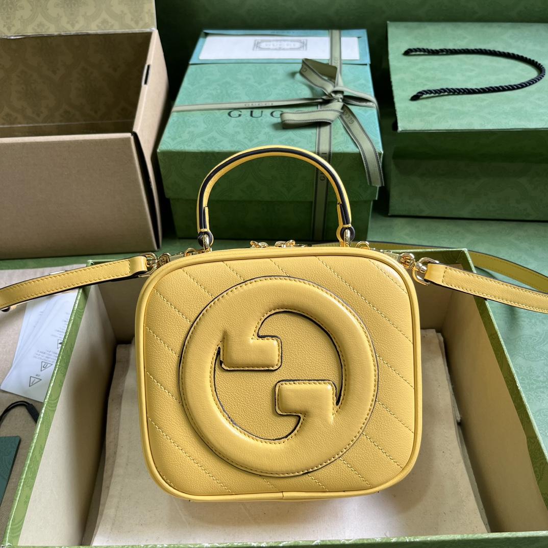 Gucci Blondie Top Handle Bag (17-15-9cm) - DopestKickz