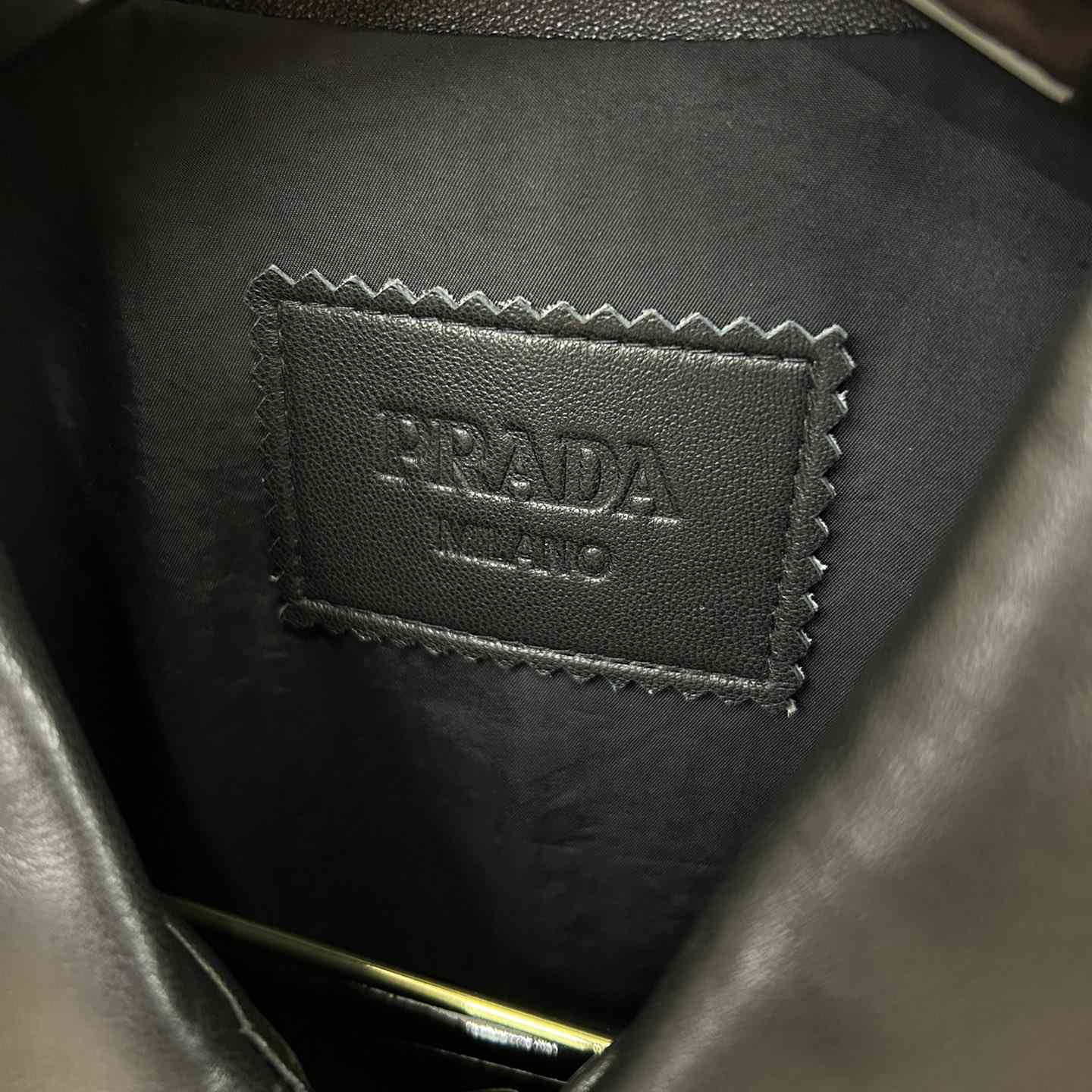 Prada Nappa Leather Shirt - DopestKickz