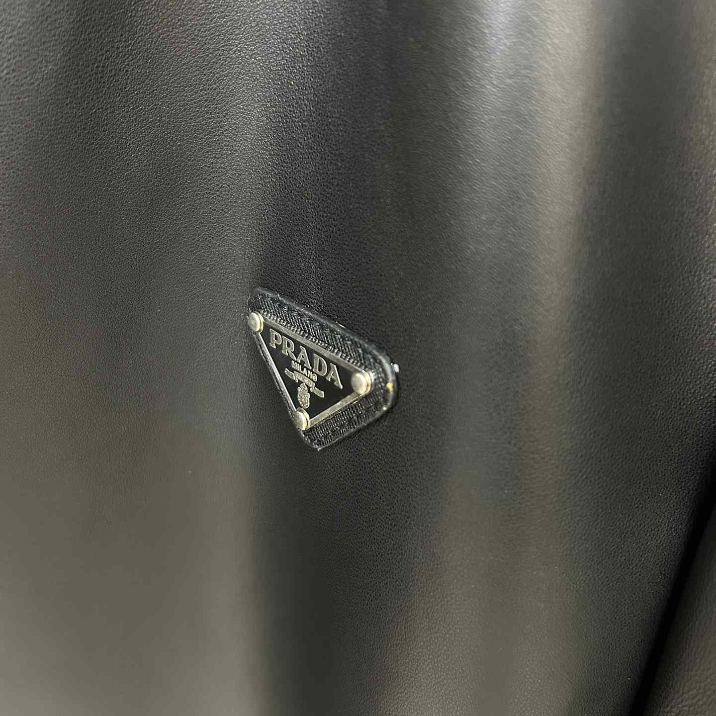 Prada Nappa Leather Shirt - DopestKickz