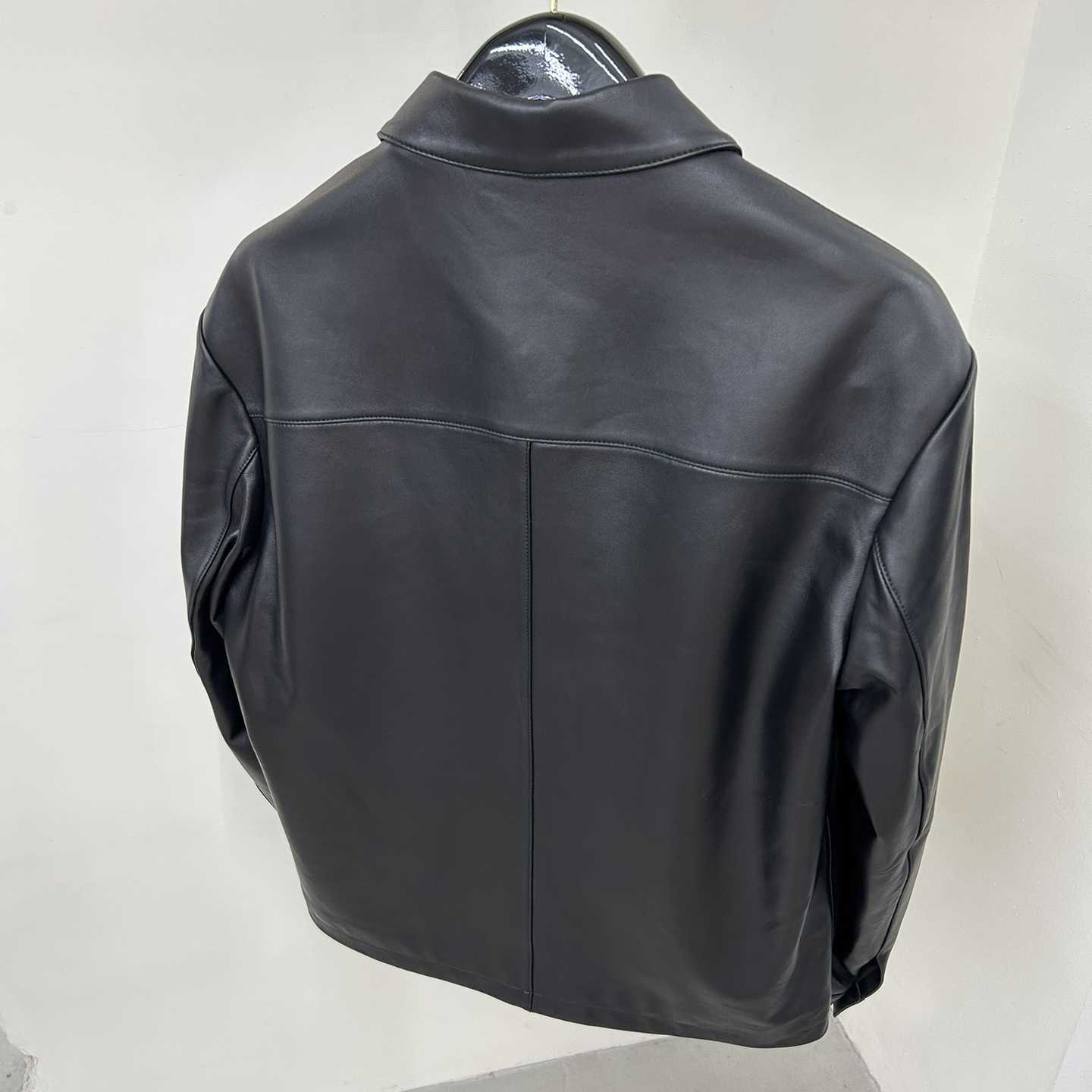 Prada Nappa Leather Shirt - DopestKickz