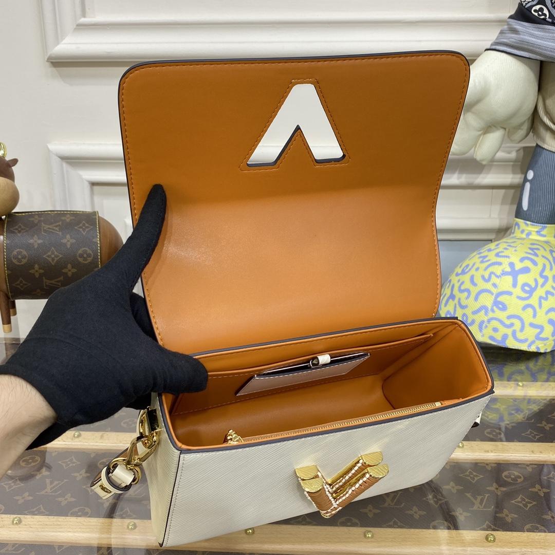 Louis Vuitton Twist MM Gold Honey Epi (23*17*9.5cm)      M22236 - DopestKickz