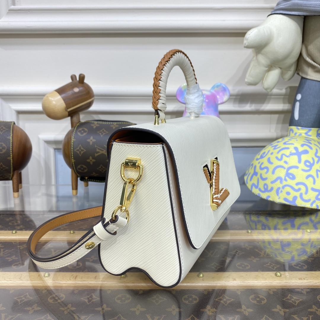 Louis Vuitton Twist MM Gold Honey Epi (23*17*9.5cm)      M22236 - DopestKickz