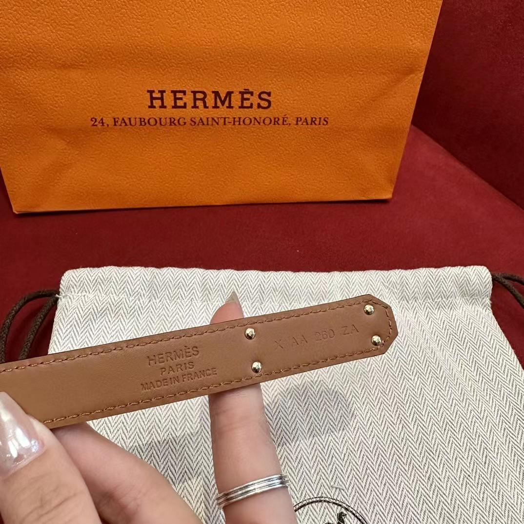 Hermes Authenticated Kelly Belt Leather - DopestKickz