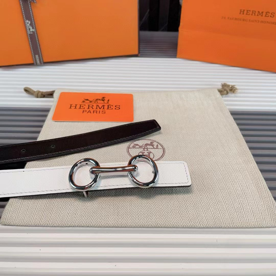 Hermes Heritage Belt Buckle & Reversible Leather Strap  - DopestKickz