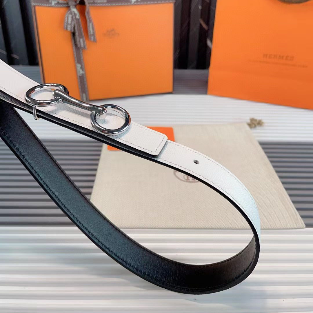 Hermes Heritage Belt Buckle & Reversible Leather Strap  - DopestKickz