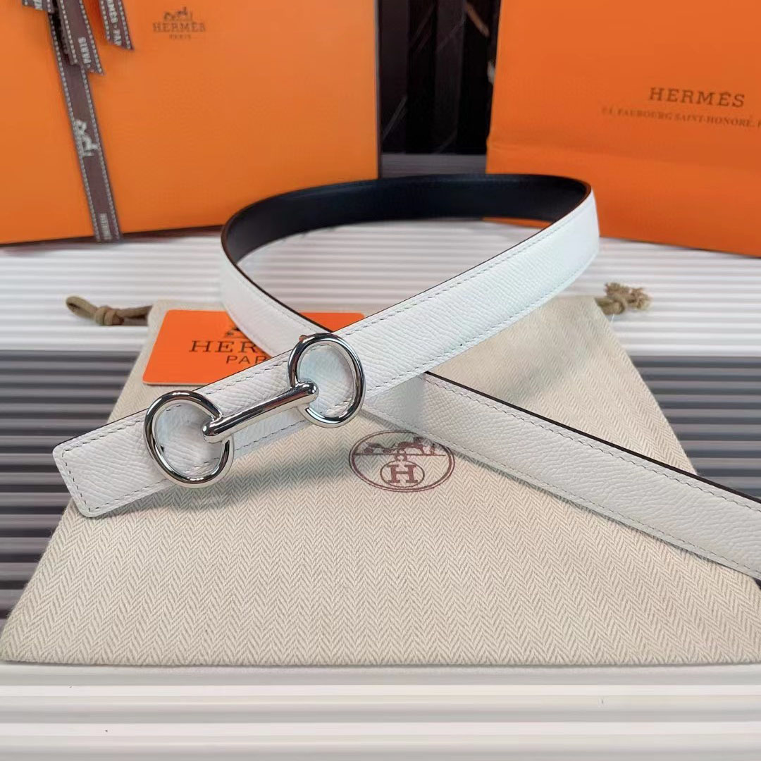Hermes Heritage Belt Buckle & Reversible Leather Strap  - DopestKickz
