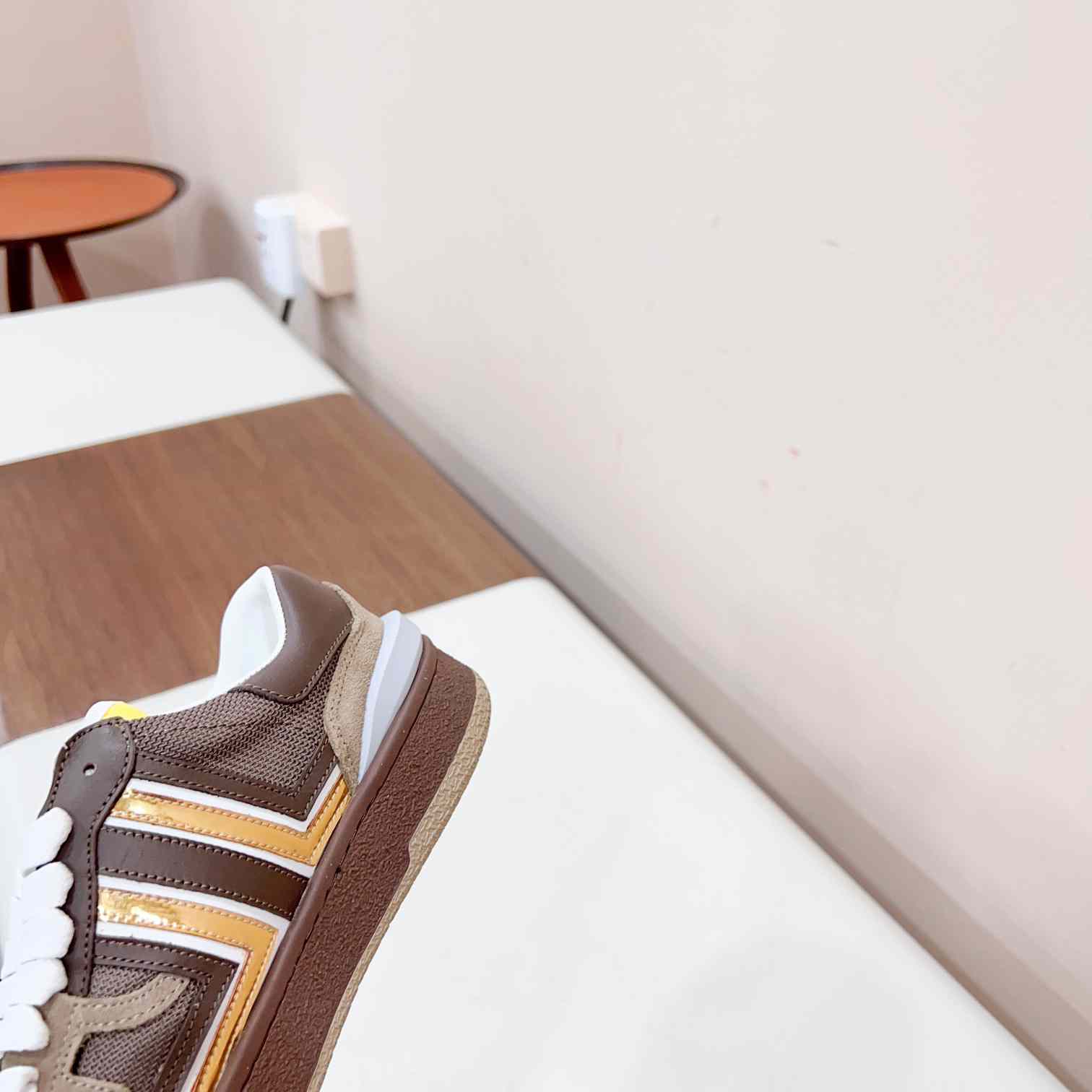 Lanvin Leather Low-top Clay Sneakers - DopestKickz