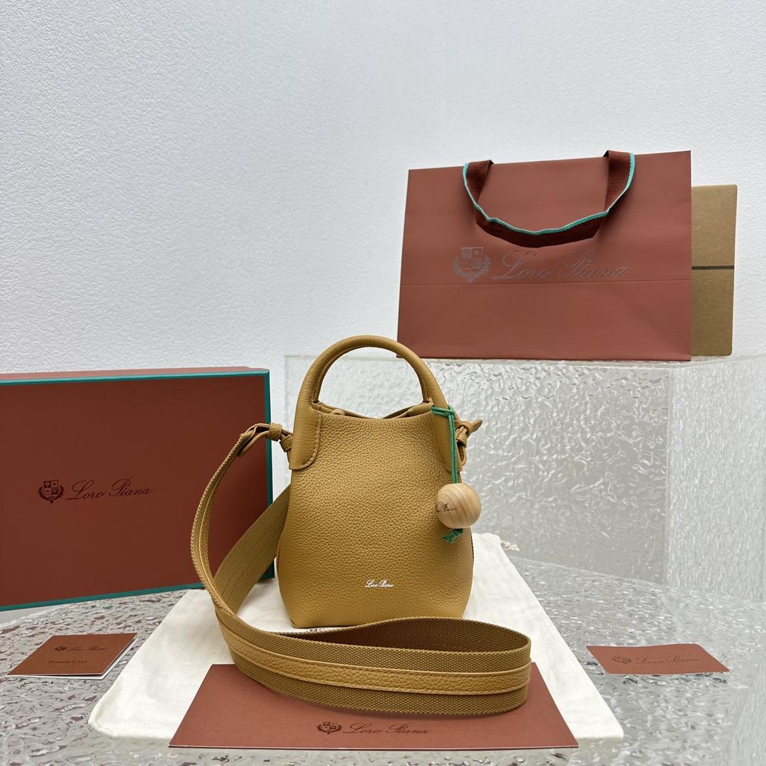 Loro Piana Micro Bale Bag  (14cm*14cm*18cm) - DopestKickz