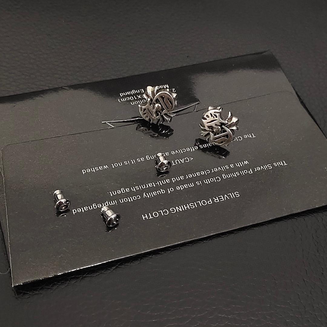 Chrome Heart Earrings - DopestKickz