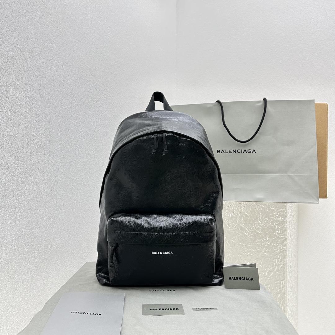 Balenciaga Explorer Backpack In Black (34.8x47x19.8cm) - DopestKickz