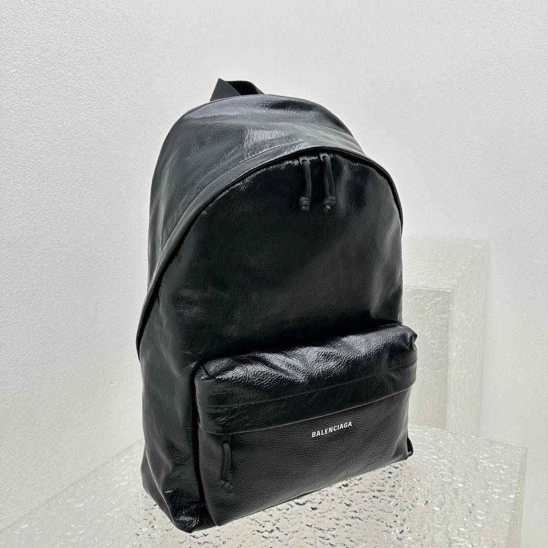 Balenciaga Explorer Backpack In Black (34.8x47x19.8cm) - DopestKickz