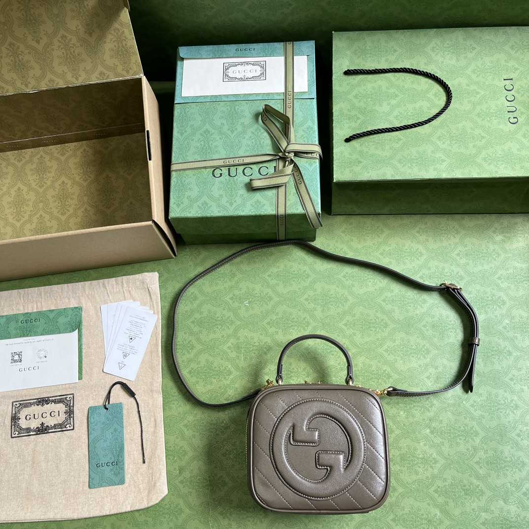 Gucci Blondie Top Handle Bag (17-15-9cm) - DopestKickz