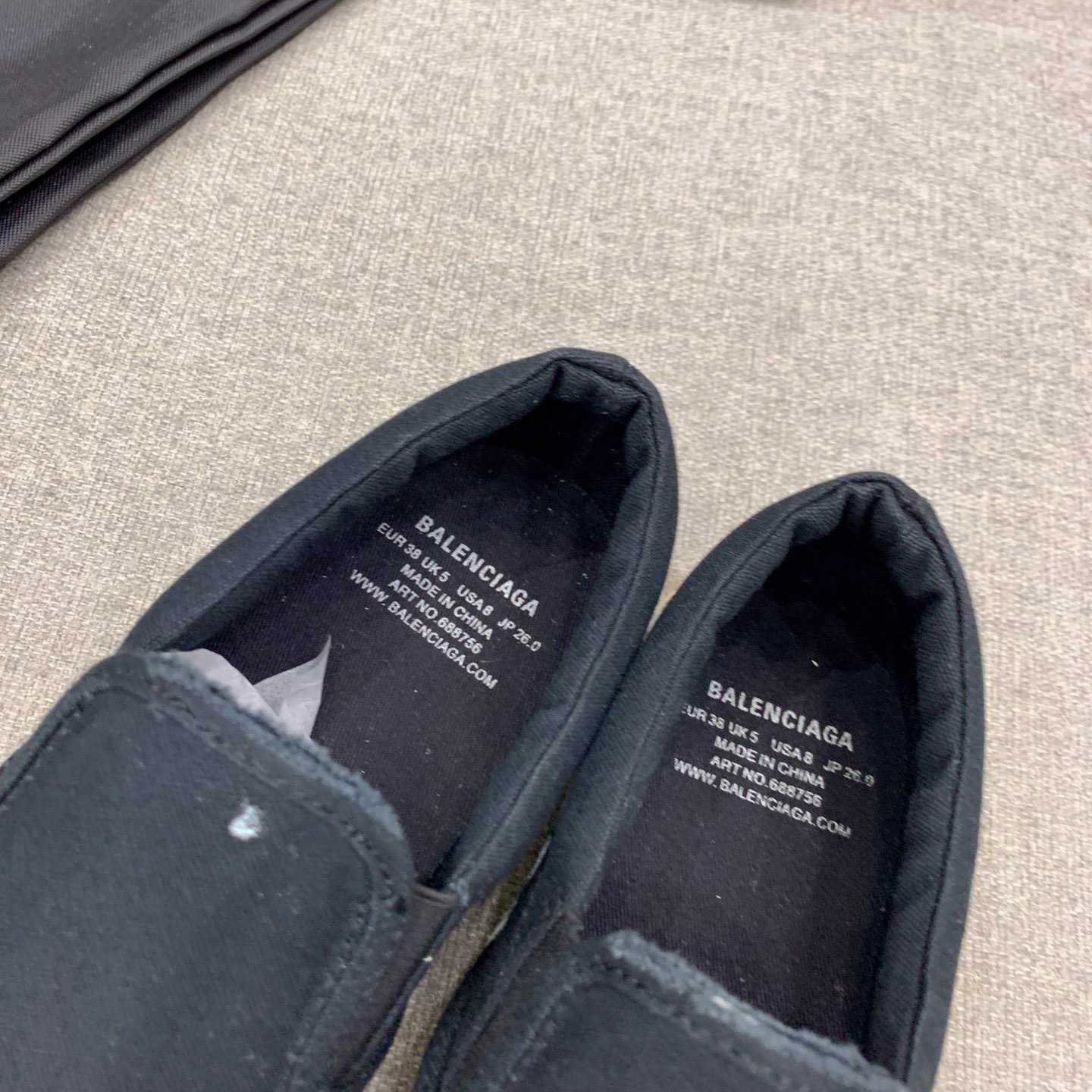 Balenciaga Paris Slip On Graffiti Sneaker In Black - DopestKickz