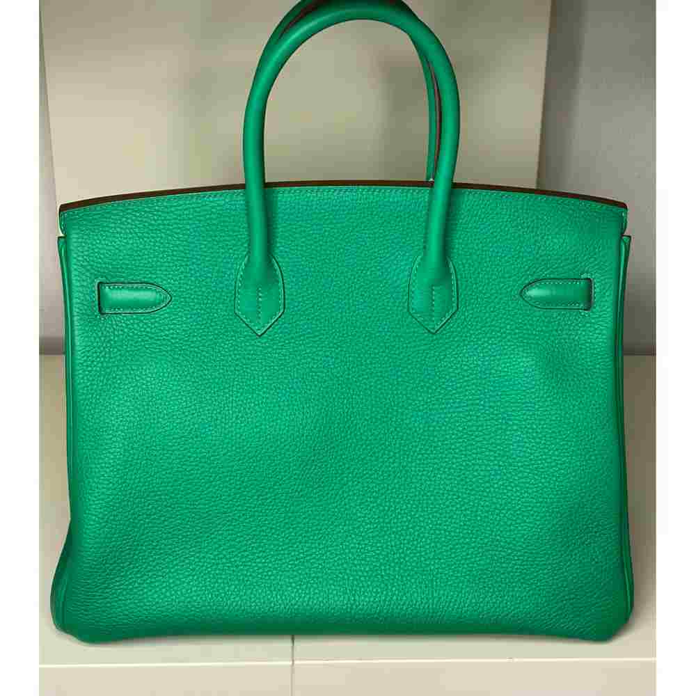 Hermes Birkin 35 Leather Handbag    35cm - DopestKickz