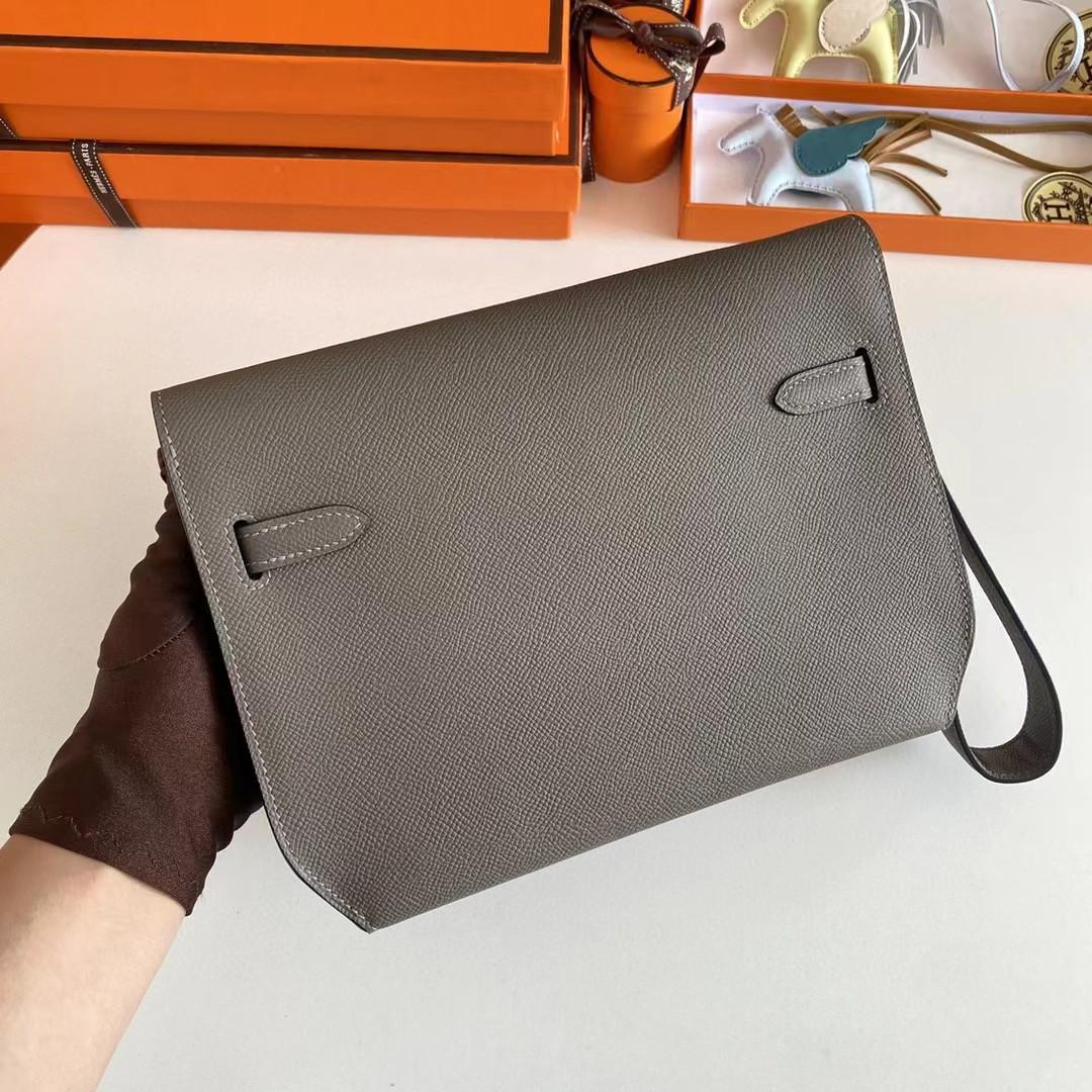 Hermes Kelly Dépêches Leather Bag (25-19-5cm) - DopestKickz