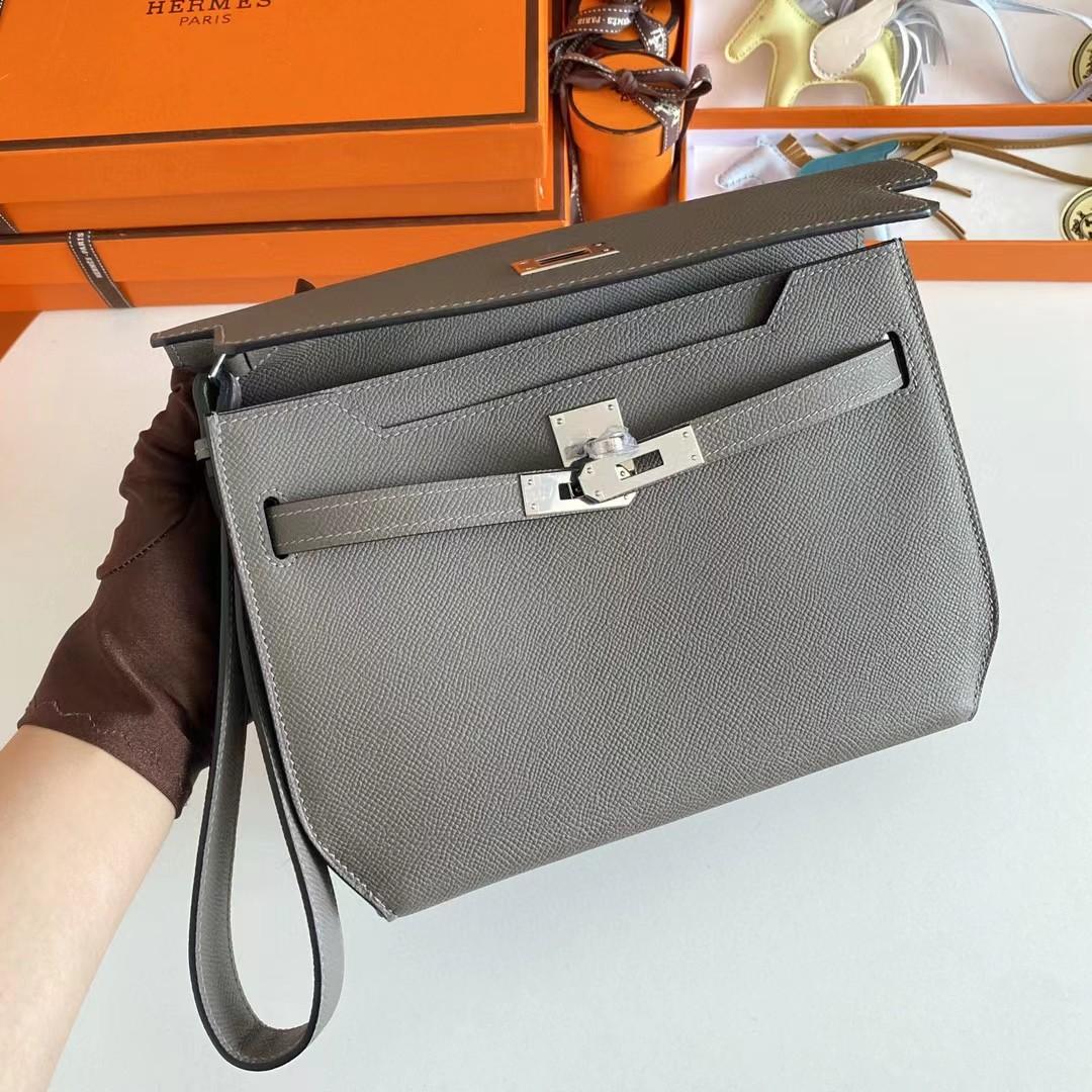 Hermes Kelly Dépêches Leather Bag (25-19-5cm) - DopestKickz