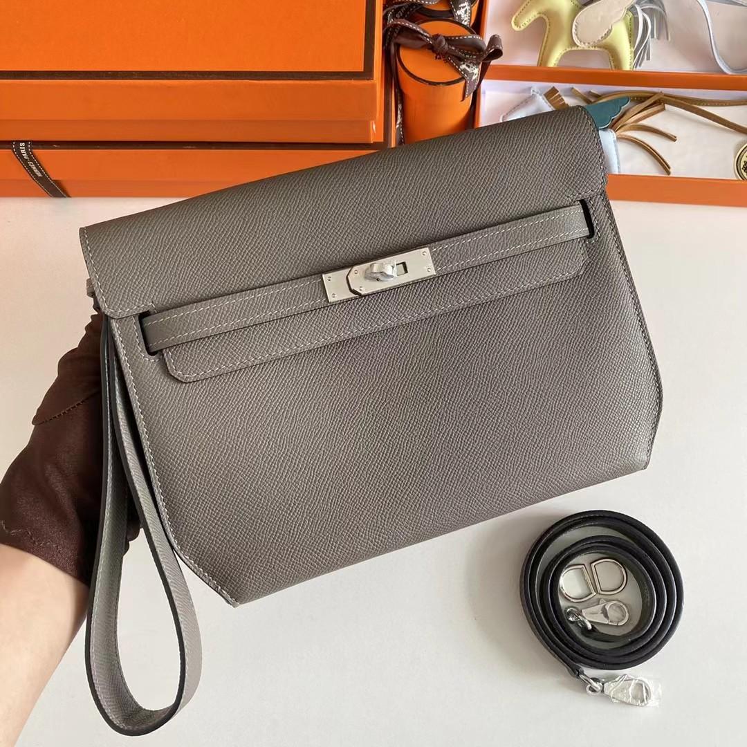 Hermes Kelly Dépêches Leather Bag (25-19-5cm) - DopestKickz
