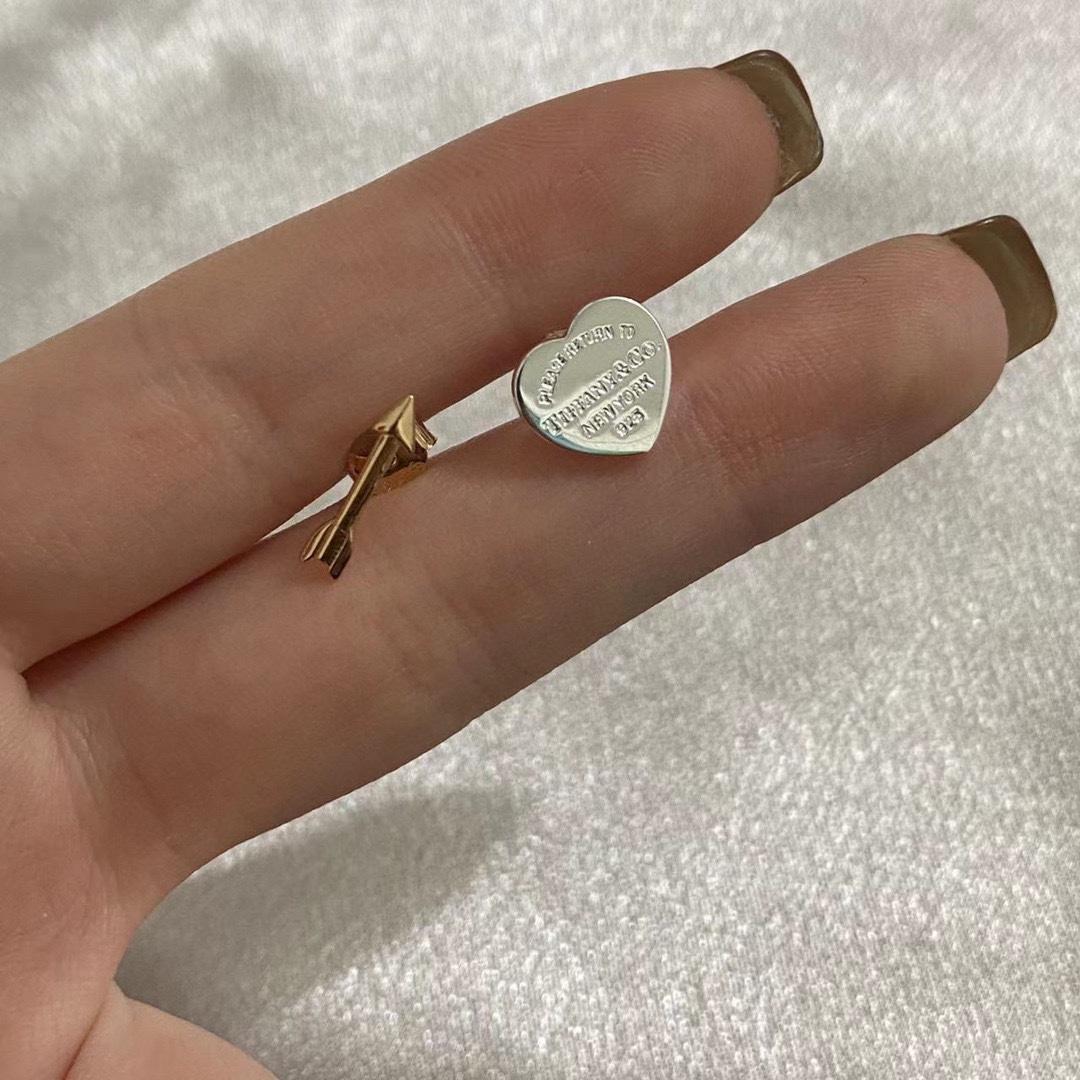 Tiffany&CO Lovestruck Heart Tag & Arrow Earrings - DopestKickz