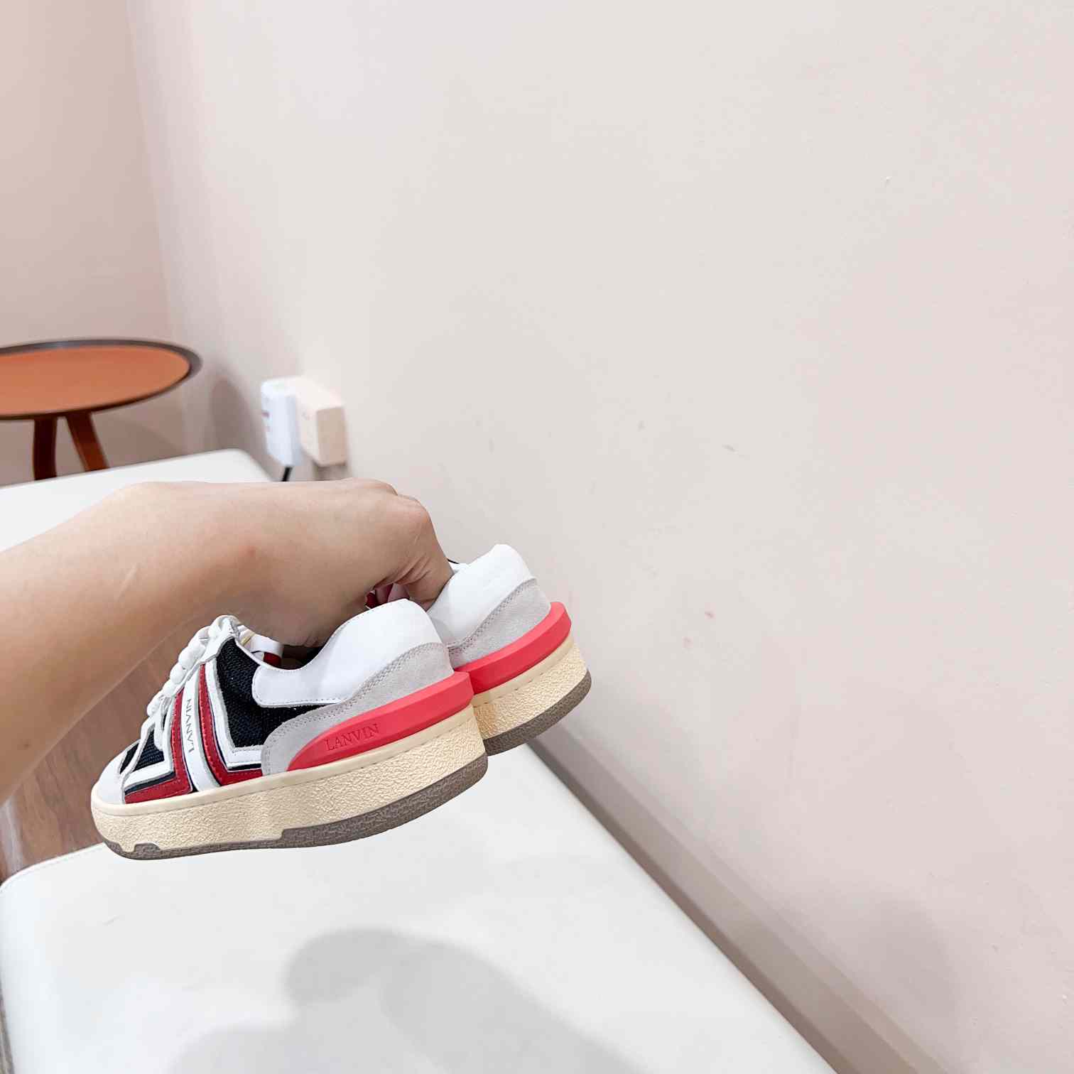 Lanvin Leather Low-top Clay Sneakers - DopestKickz