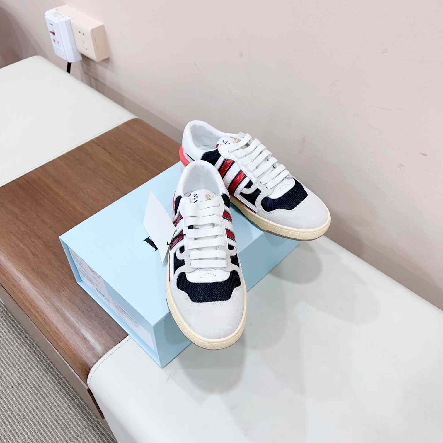 Lanvin Leather Low-top Clay Sneakers - DopestKickz