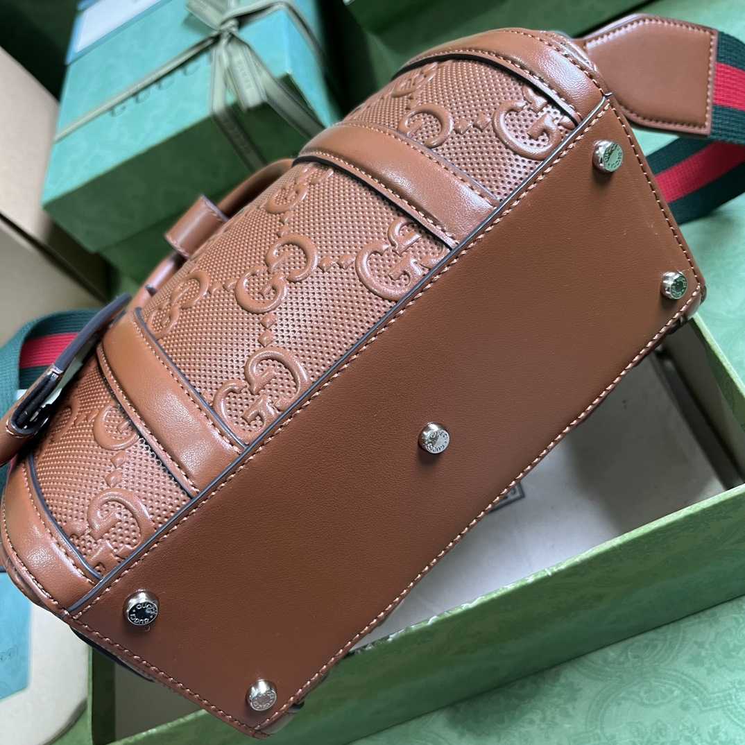 Gucci Jumbo GG Mini Duffle Bag (22-15-12.5cm) - DopestKickz