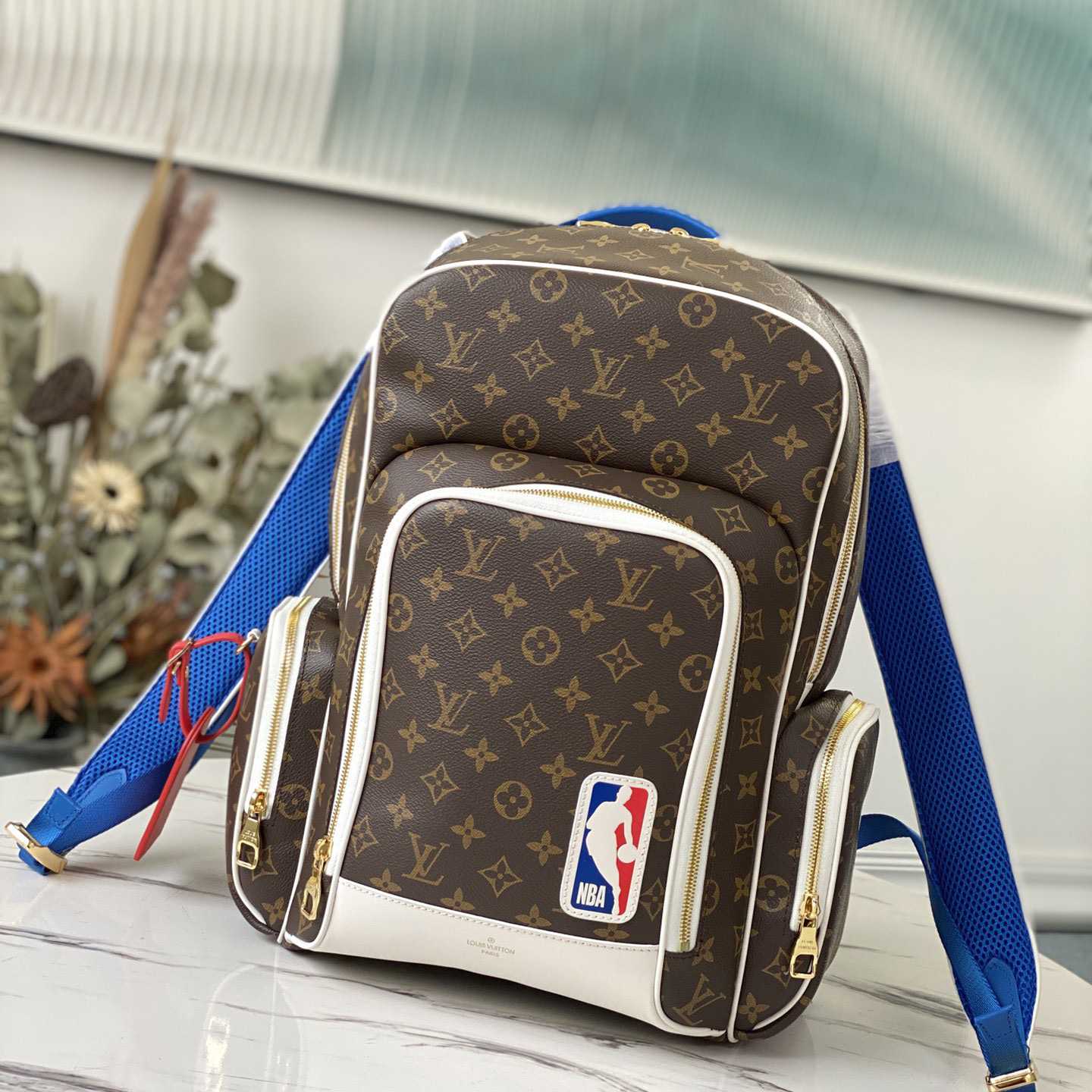 Louis Vuitton LV x NBA Basketball Backpack  (24 x 45 x 19cm)   M45581 - DopestKickz