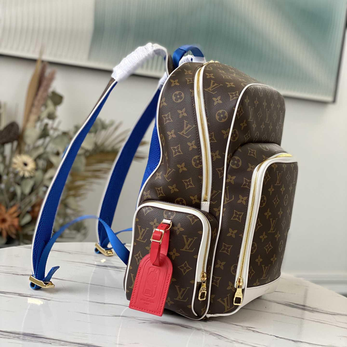 Louis Vuitton LV x NBA Basketball Backpack  (24 x 45 x 19cm)   M45581 - DopestKickz