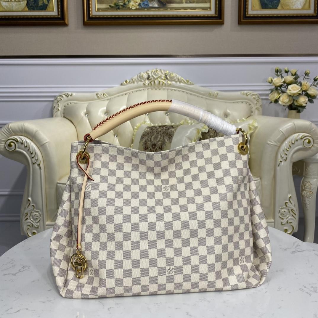 Louis Vuitton Graceful Damier Azur Canvas   (41*19*31cm)   N41174 - DopestKickz