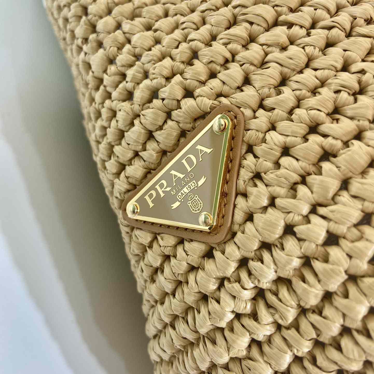 Prada Raffia Tote Bag - DopestKickz